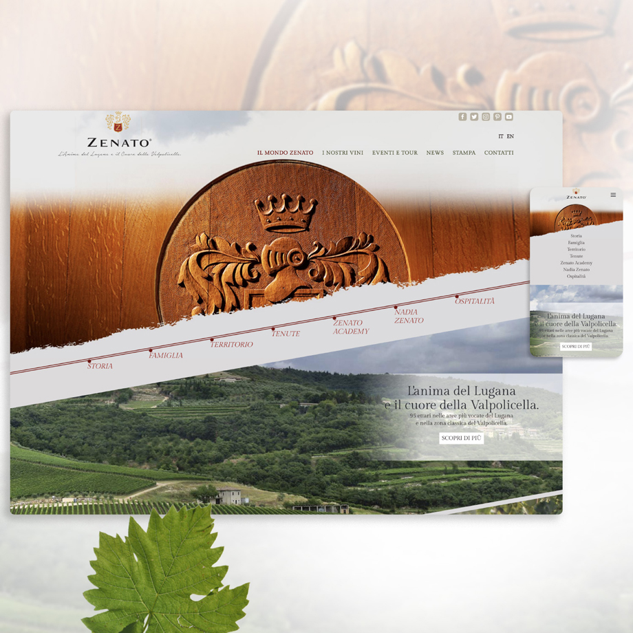 Sito web Zenato