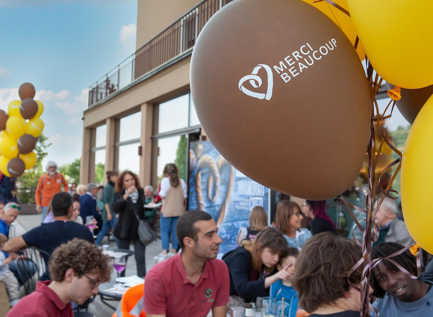 Merci Beaucoup - Evento di inaugurazione